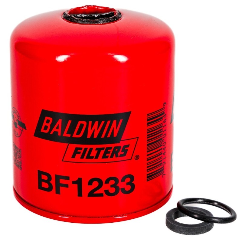 baldwin bf1233, fuel/water separator spin-on with sensor port
