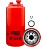 baldwin bf1249-sp, fuel/water separator spin-on with drain and sensor port