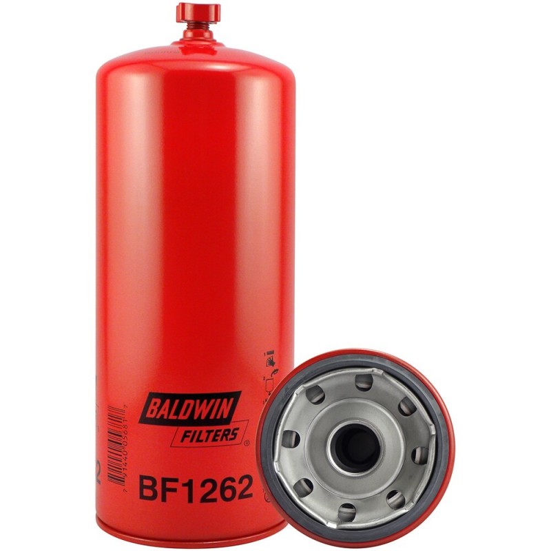 baldwin bf1262, fuel/water separator spin-on with drain