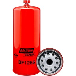 baldwin bf1265, fuel/water separator spin-on with drain