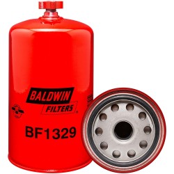 baldwin bf1329, fuel/water separator spin-on with drain