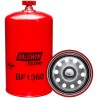 baldwin bf1360, fuel/water separator spin-on with drain