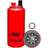 baldwin bf1378-sps, fuel/water separator spin-on with sensor port, drain and re