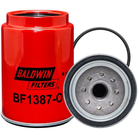 baldwin bf1387-o, fuel/water separator spin-on with open port for bowl