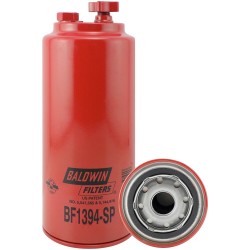 baldwin bf1394-sp, fuel/water separator spin-on with drain and sensor port
