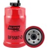 baldwin bf5587-d, secondary fuel spin-on with drain
