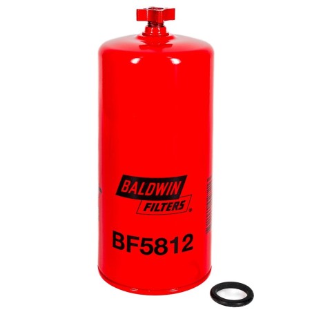 Baldwin BF5812, Primary Fuel/Water Separator Filter Spin-on with Drain