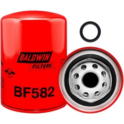 baldwin bf582, secondary fuel spin-on