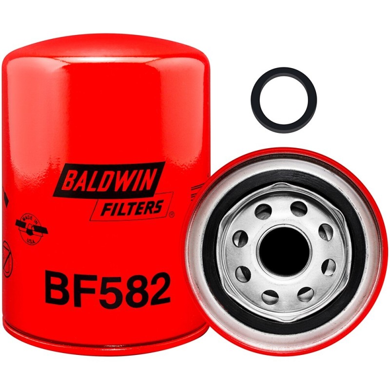 baldwin bf582, secondary fuel spin-on