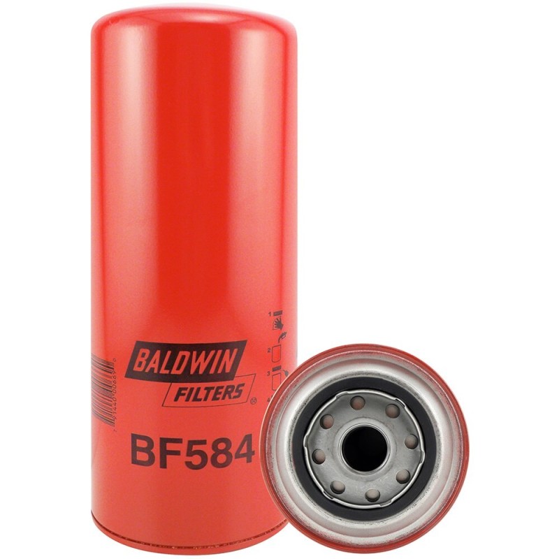 baldwin bf584, fuel spin-on