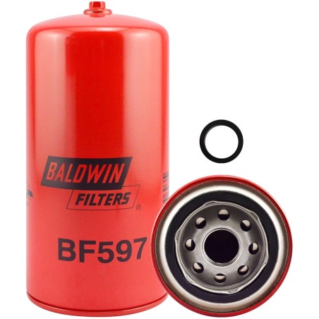 Baldwin BF597, Fuel Filter Spin-on with Drain