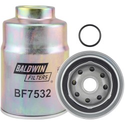 baldwin bf7532, fuel/water separator spin-on with threaded port