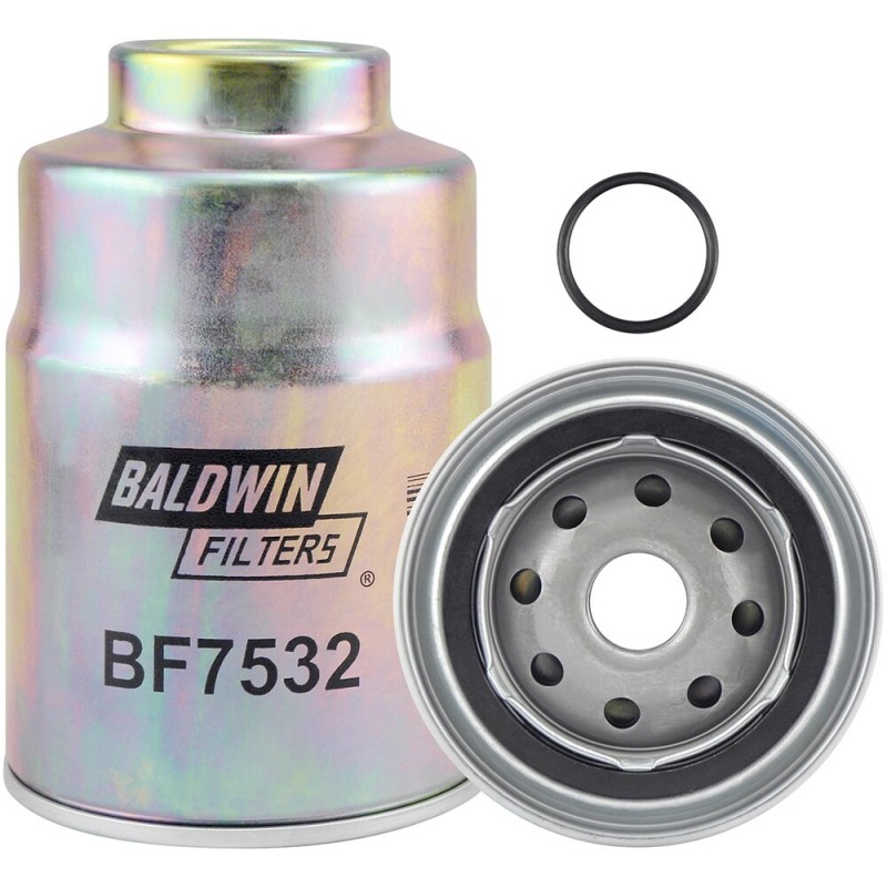 baldwin bf7532, fuel/water separator spin-on with threaded port
