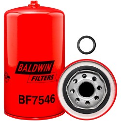 baldwin bf7546, fuel/water separator spin-on with drain