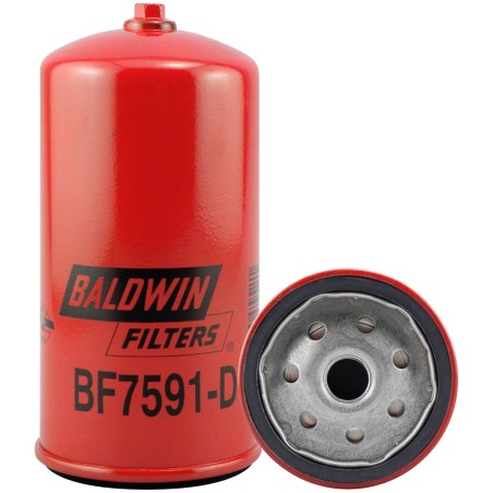 Baldwin BF7591-D, Fuel Filter Spin-on with Drain