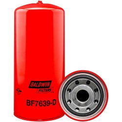 baldwin bf7639-d, high efficiency fuel spin-on with drain