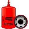 baldwin bf7695, resin ribbon fuel coalescer spin-on with drain