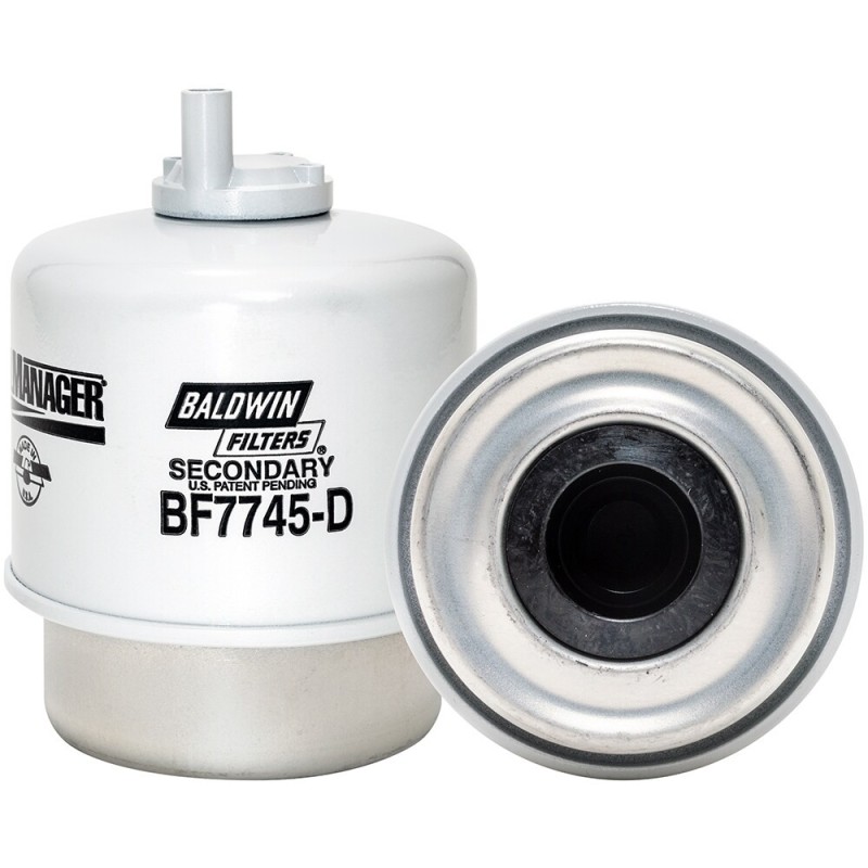 baldwin bf7745-d, secondary fuel/water separator element with drain