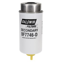 baldwin bf7746-d, secondary fuel/water separator element with drain