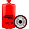 baldwin bf7759, stainless steel mesh fuel strainer with drain
