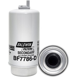 baldwin bf7786-d, secondary fuel/water separator element with drain