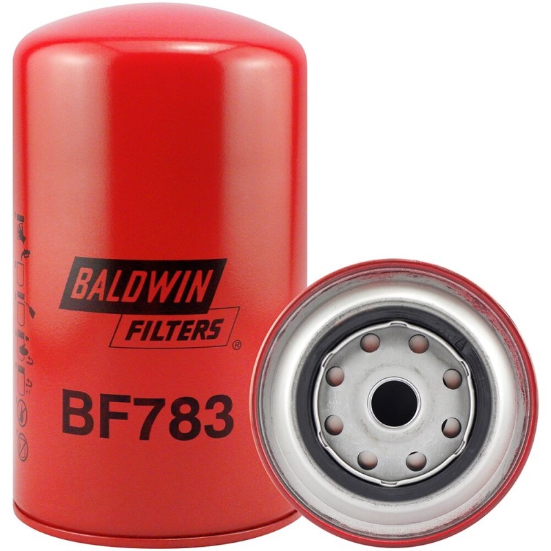 baldwin bf783, secondary fuel spin-on