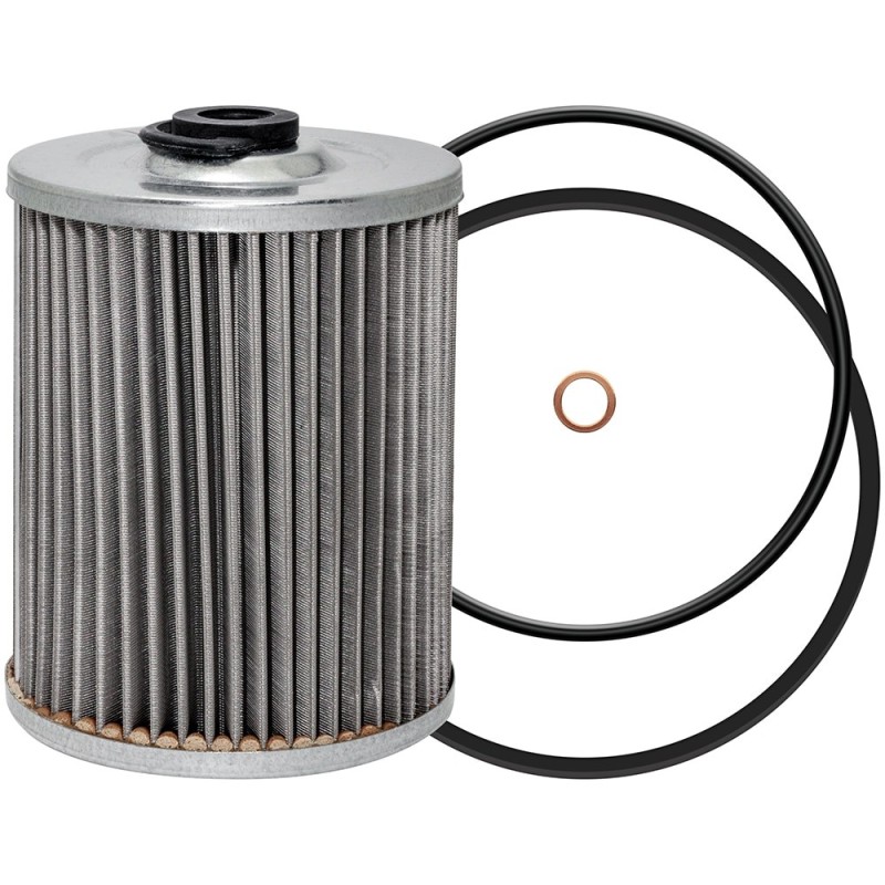 baldwin bf7866, wire mesh fuel strainer with bail handle