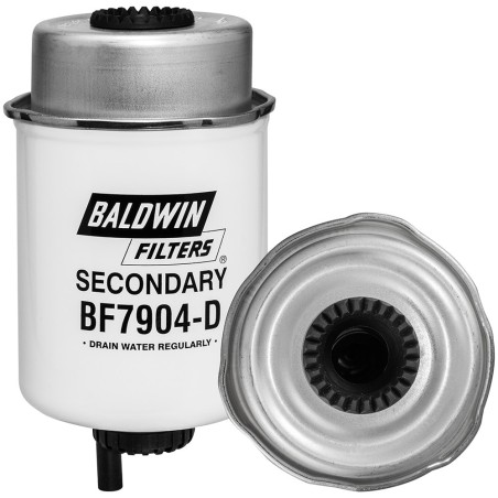 baldwin bf7904-d, secondary fuel/water separator element with drain