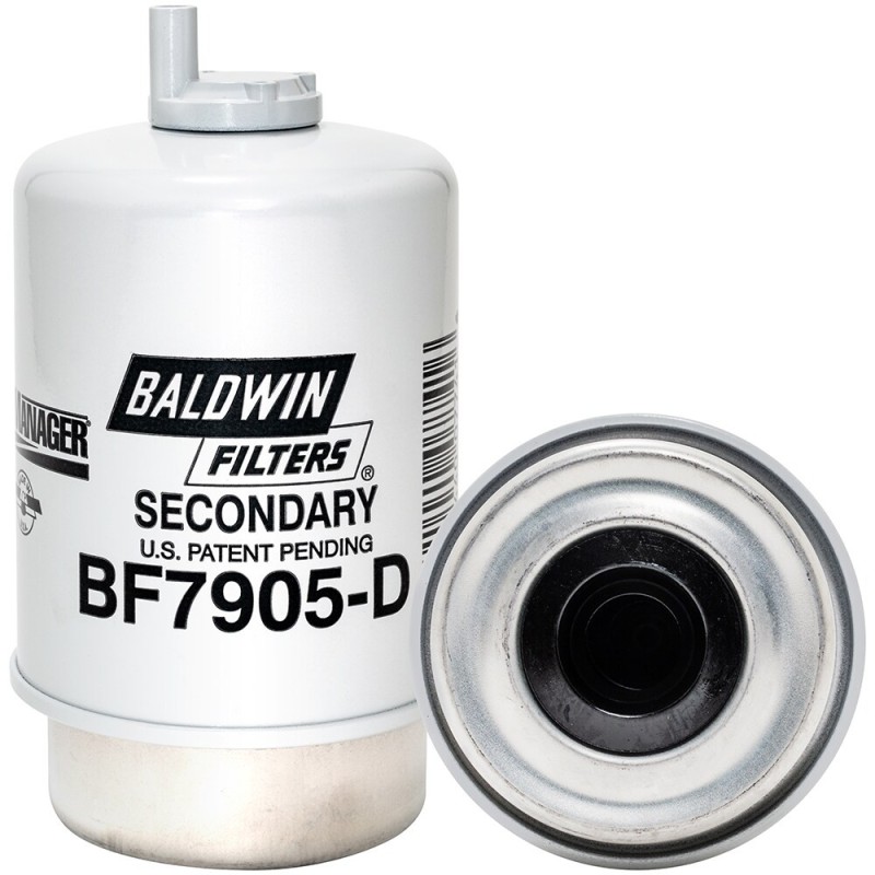 baldwin bf7905-d, secondary fuel/water separator element with drain