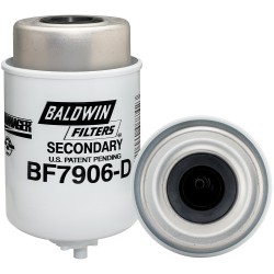 baldwin bf7906-d, secondary fuel/water separator element with drain