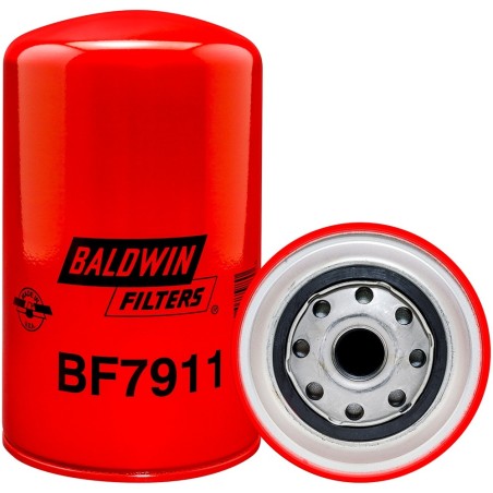 Baldwin BF7911, Wire Mesh Supported Maximum Performance Glass Fuel Filter Spin-on