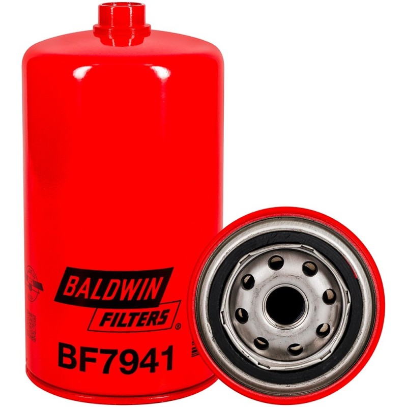 baldwin bf7941, fuel/water separator spin-on with sensor port