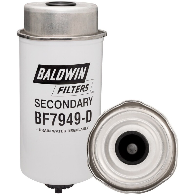 baldwin bf7949-d, secondary fuel/water separator element with removable drain