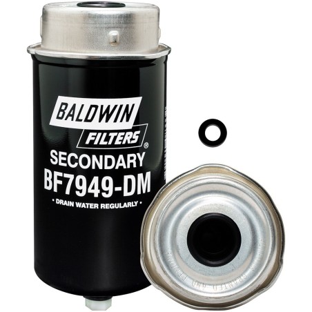baldwin bf7949-dm, secondary fuel element with drain