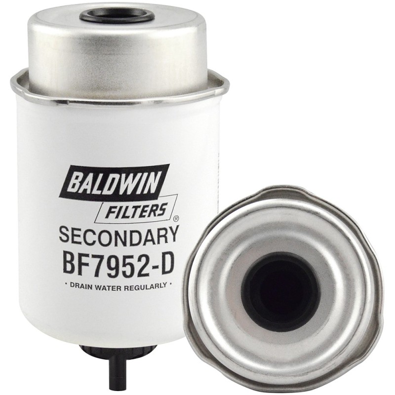 baldwin bf7952-d, secondary fuel/water separator element with removable drain