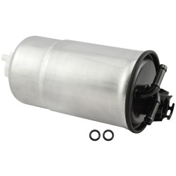 baldwin bf7958, in-line fuel filter with drain