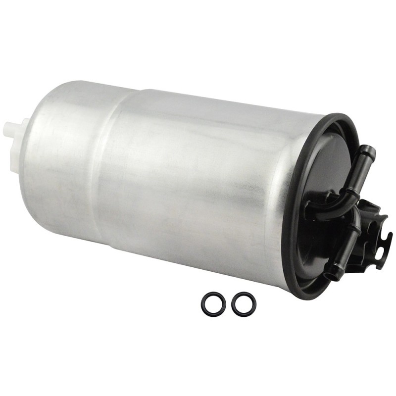 baldwin bf7958, in-line fuel filter with drain