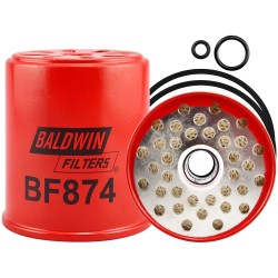 baldwin bf874, can-type fuel filter