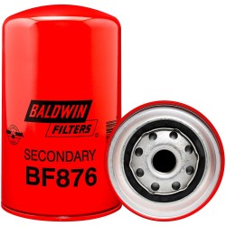 baldwin bf876, secondary fuel spin-on