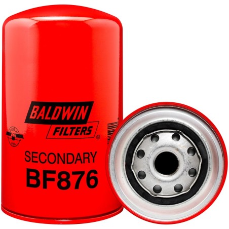 baldwin bf876, secondary fuel spin-on