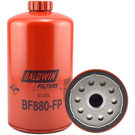 baldwin bf880-fp, fuel spin-on with fill port