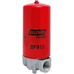baldwin bf914, set of filter base and spin-on for fuel storage tank