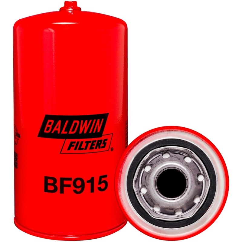 baldwin bf915, fuel storage tank spin-on with drain