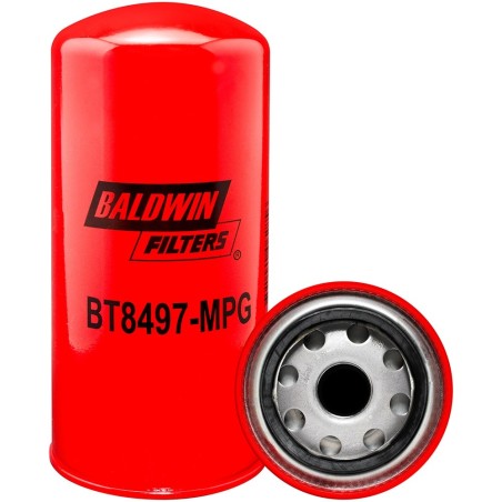Baldwin BT8497-MPG, Wire Mesh Supported Maximum Performance Glass Hydraulic Filter Spin-on