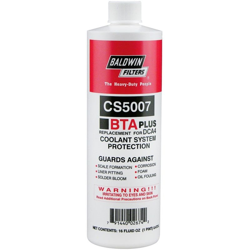 baldwin cs5007, bta plus formula liquid additive (pint plastic bottle)