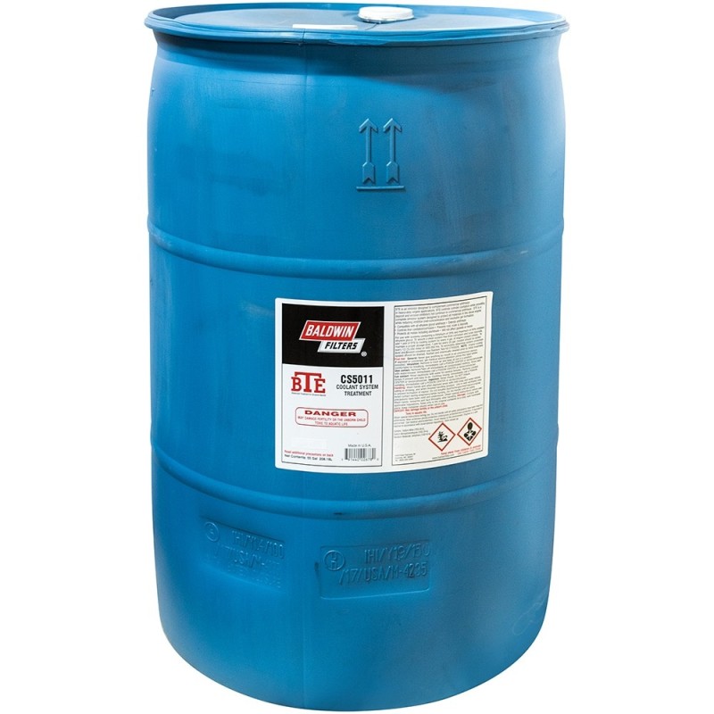 baldwin cs5011, bte liquid coolant additive (55 gallon no return plastic drum)