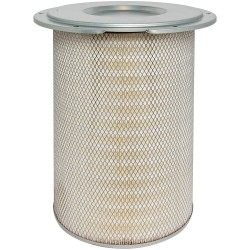 baldwin ll2393, long life air element with lid and 6 bolt holes