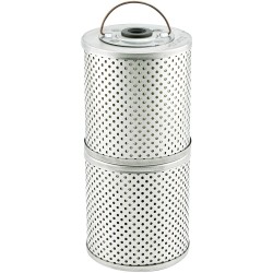 baldwin p102, 2-section full-flow/by-pass lube element with bail handle