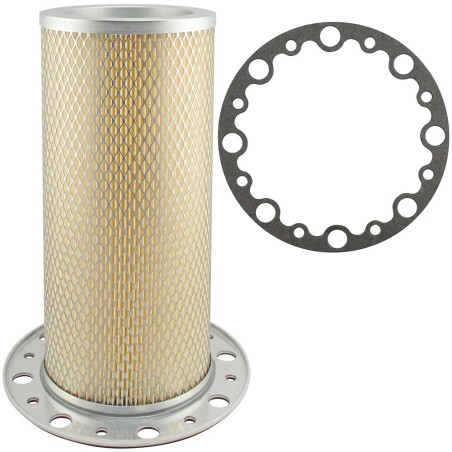 Baldwin PA2310, Inner Air Filter Element with 8 Bolt Holes