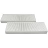 baldwin pa4416 kit, set of 2 cabin air elements